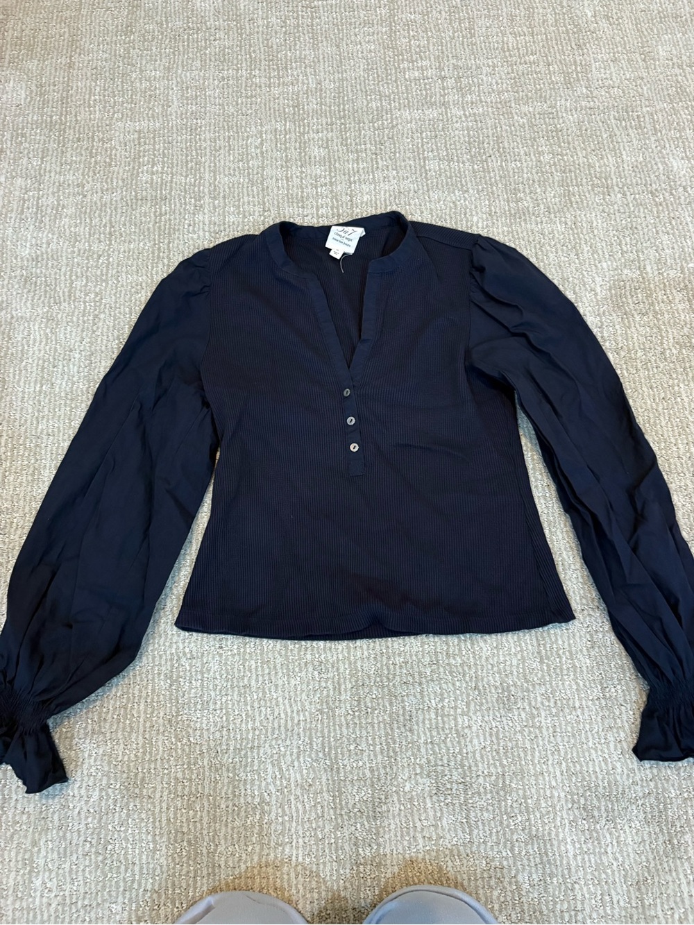 cinq a sept navy Gianna top
